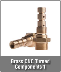 Brass CNC Turned Components 1