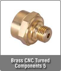 Brass CNC Turned Components 5