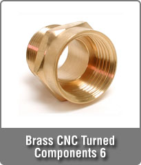 Brass CNC Turned Components 6