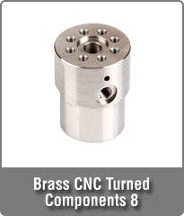 Brass CNC Turned Components 8