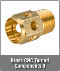 Brass CNC Turned Components 9