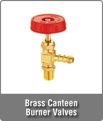 Brass Canteen Burner Valves